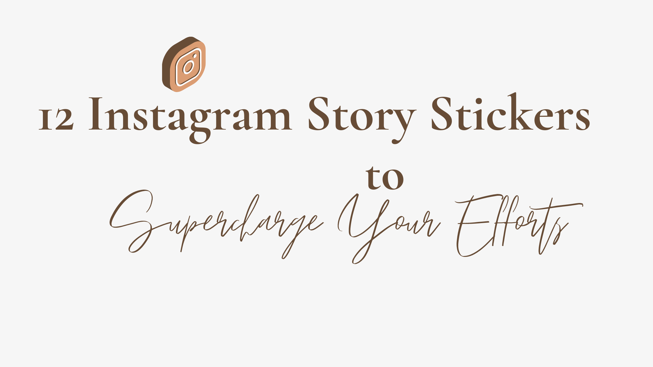 12 Instagram Story Stickers that can Supercharge Your Efforts - Josei Life